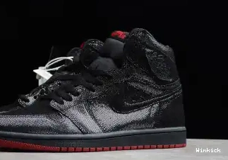 OG BLACK JORDAN 1 AIR DC7071-001 HIGH GYM RETRO RED 0326